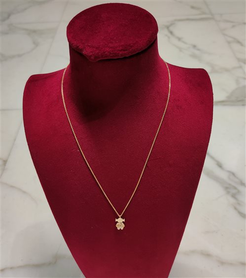 Necklace Crivelli Woman in Rose Gold Diamante 0.05 Ct 289-VP28733 - 289-VP28733